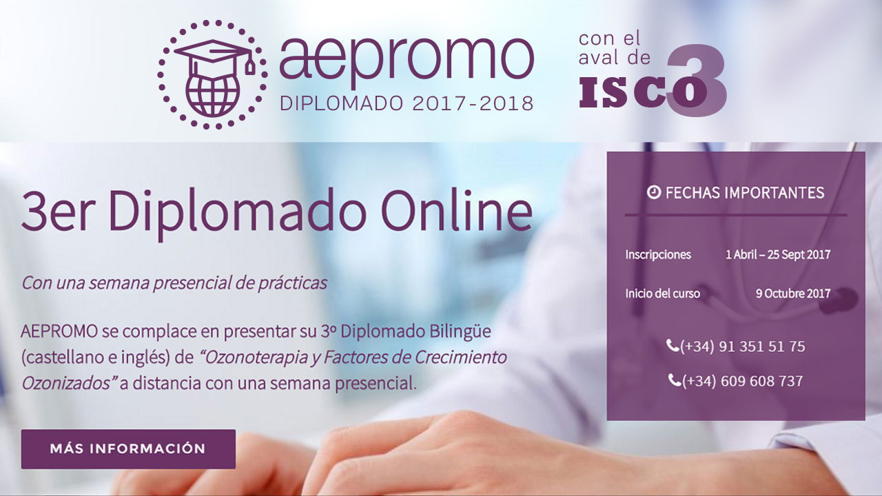 Exitosamente finalizó 3er. Diplomado Bilingüe de Ozonoterapia a Distancia con Semana Presencial