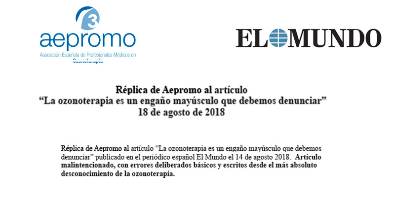 Réplica de AEPROMO al periódico español El Mundo