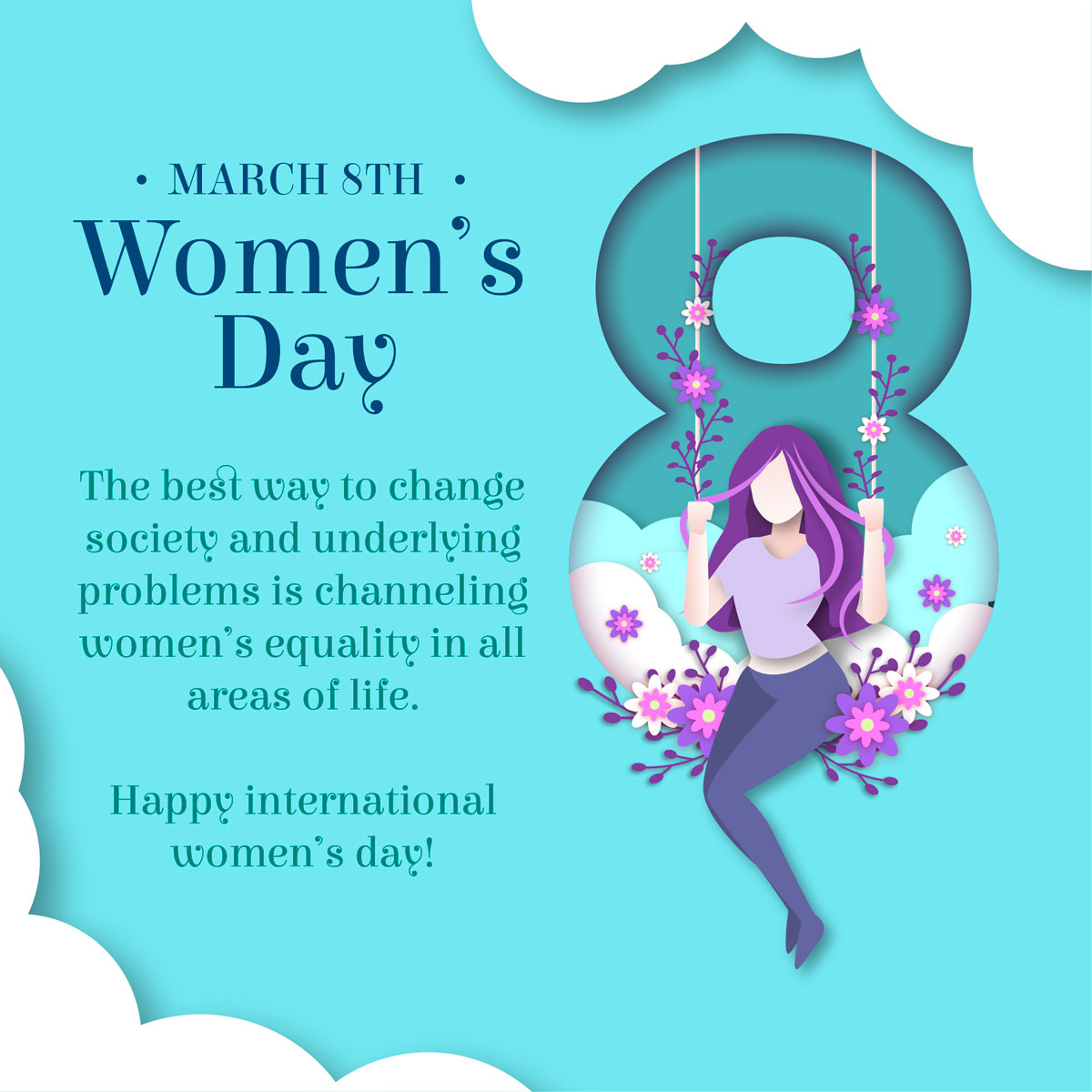 March 8: Happy International Women’s Day!