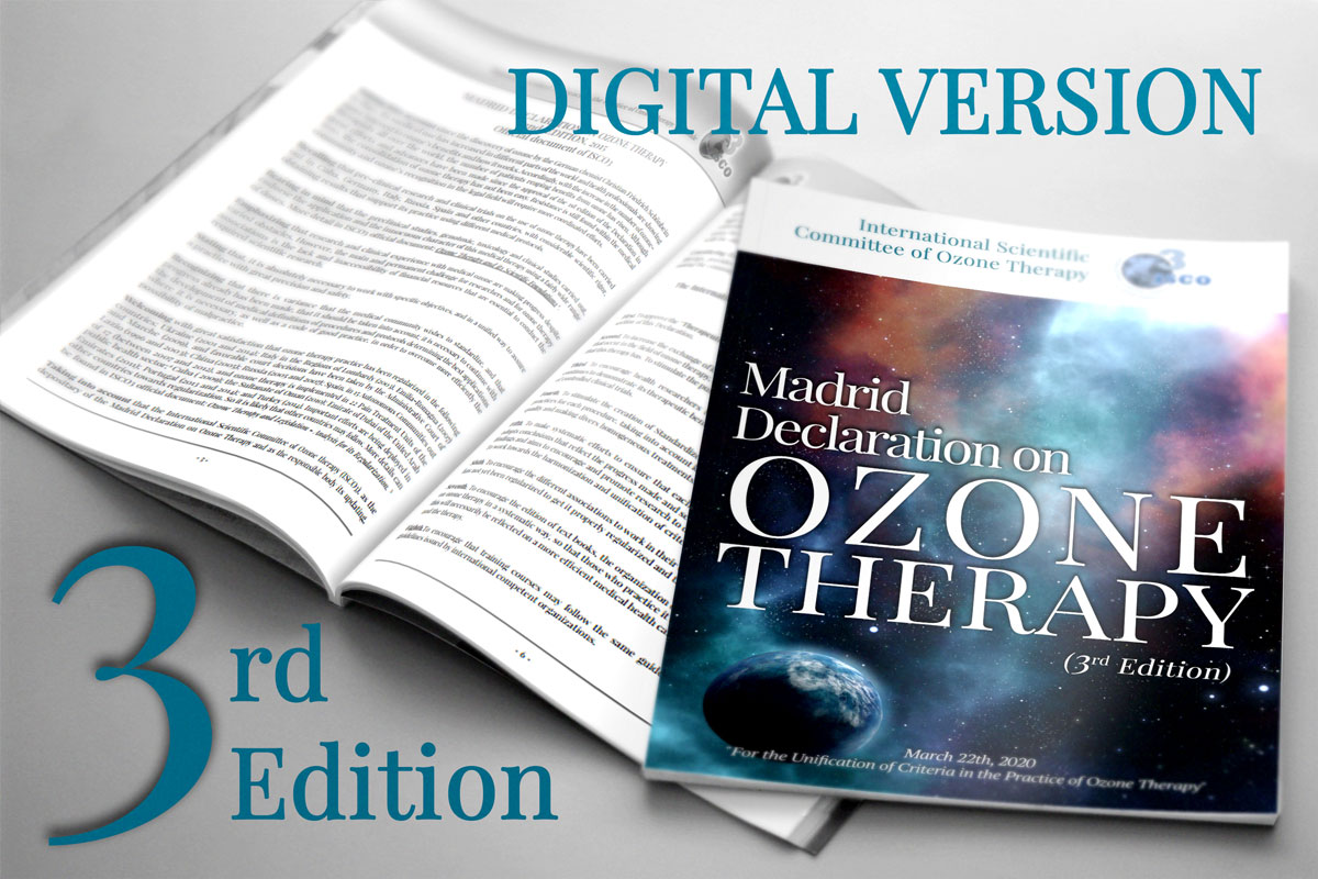 Madrid Declaration on Ozone Therapy  ISCO3, 3rd edition, 2020, 103 pages