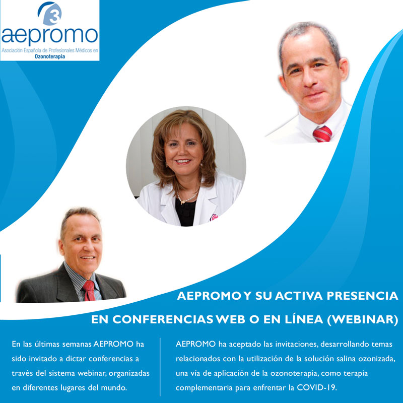 AEPROMO Y SU ACTIVA PRESENCIA EN CONFERENCIAS WEB O EN LÍNEA (WEBINAR)