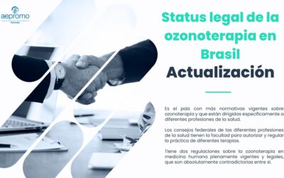 Status legal de la ozonoterapia en Brasil- Actualización