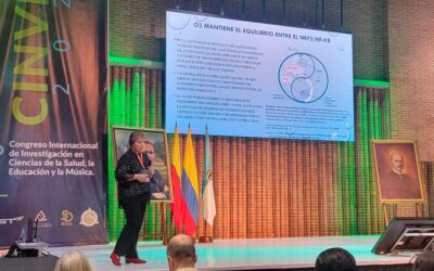 En congreso médico, con auditorio lleno, Dra. Adriana Schwartz, dictó dos conferencias en Bogotá